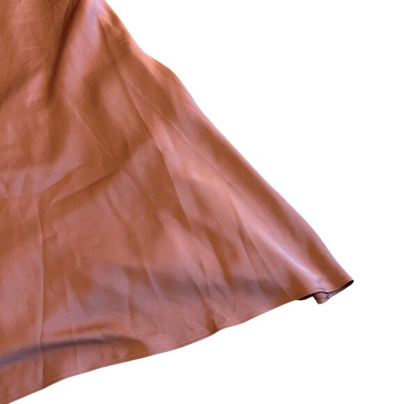 Birdy Grey Veronica Dress Matte Satin Desert Rose Maxi Gown Size Medium NWT - Picture 4 of 13